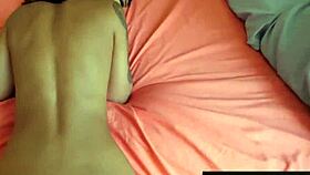 Ameena Green BENDS OVER for a CREAMPIE in her HAIRY PUSSY!