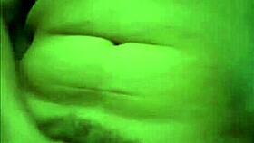 horny chunky babe fingers her pussy for her boyfriend