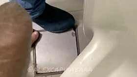 Gay Bathroom Intense Action