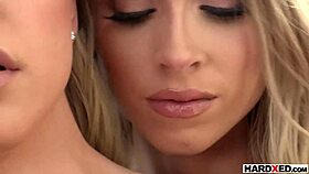 I'm Part Of This Lesbian Blonde Duo About To Dive Into Anal Play With Toys