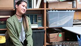 Blowjob While Discussing Habitual Theft with Police Officer