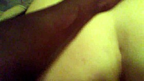 Fat BBW bends over for interracial doggystyle with big black cock.