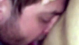 Intensely licking young pussy, feeling every sensation and emotion