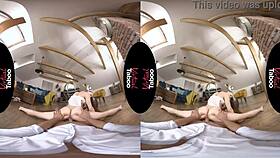 virtual taboo involves splitting on a cock, pov style.