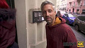 this hungarian bbw with tattoos gets paid for sex while her old man watches, turning into a wild cuckold scene on hunt4k