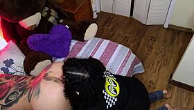 As a demon, she enjoys fucking with her monster cock.