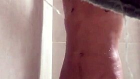Hot Bath At Neighbor's Turns Into Detailed Masturbation Session