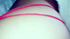 Showing My Wife In Her Red Thong!