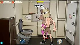 In this hentai, fuckerman skyfucks in a threesome