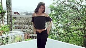 Masturbation session with fingering leading to orgasm