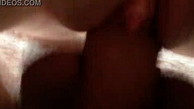 a casual creampie with intense action