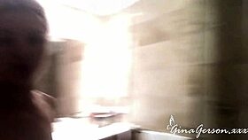 i enjoy fetish joy in hotel shower with blonde