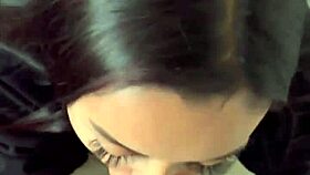 Brunette Rides Cock Orally Then Receives Creampie