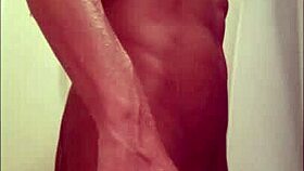 fucking my ass in the wet shower