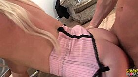 I’m so lucky, got to bang two hot chicks! Man, them stockings... unreal!