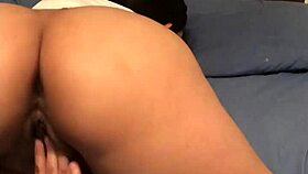 Chubby Latina Masturbates in Her Sexy Outfit