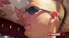 Jenny Loves When Sexy Swingers Touch Her Stunning Breast