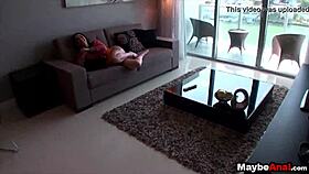 Huge tit teen 18+ secretly enjoys anal with ashton pierce pov