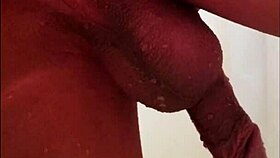 fucking my ass in the wet shower