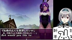 A hero faces the bunny-girl forest trial with machine translated subtitles