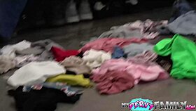 step-dad nuts in teen sloan harper's mouth