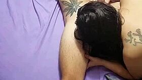 horny nicky gets creampied