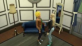 naruto trata de seducir a tsunade y no puede sasuke esta follandose a sakura en el comedor sexo anal como a ella le gusta le termina adentro