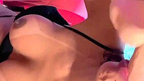 Cum with me and give me milk at La Riviera.