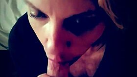 when leaves horny stepmom cant resist sucking her stepsons hard cock until it cums all over her starring chris stone and sarah slate.