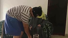 Oh man, this sexy neighbor is getting fucked on the sofa 😏