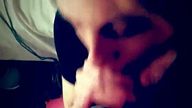 when leaves horny stepmom cant resist sucking her stepsons hard cock until it cums all over her starring chris stone and sarah slate.