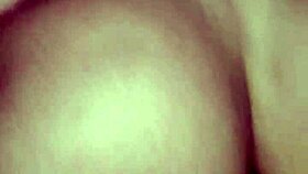 Cute amateur girl with big ass uses her pussy to milk monster cock in USA.