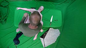 Scarlett Johnson transforms in pink morph POV