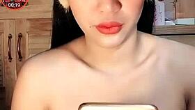 Showing off my big tits too provocatively