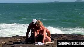 Blonde Tarra White fucked hard with both holes stuffed