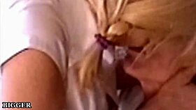 WATCH THESE HOT GIRLS FUCK EACH OTHER'S SHAVED PUSSIES TO ORGASM!