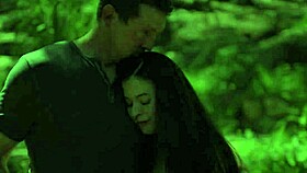 Flirting leads to deepthroat and doggystyle cum for step cousins Abbie Maley and Pierce