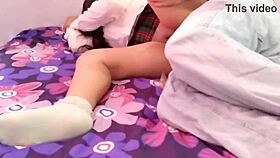 Teen rides uncle's ass in secret hardcore fetish session