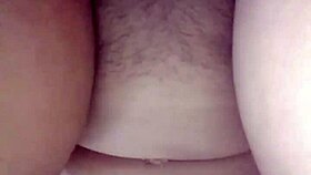 single wife having romantic time on bed with asian touch