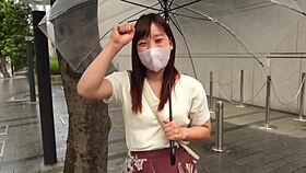 Wanna see my first cheating blowjob? Airu teases