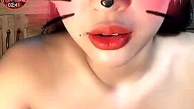 Showing off my big tits too provocatively