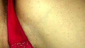 Wife's wet fingering tease