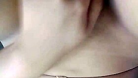 single wife having romantic time on bed with asian touch