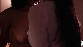 i finger fuck and lick angela white's big tits in office