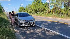 wives pretend to work but seek fun with eliane furacao and lorrany exotica