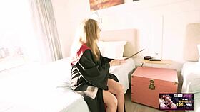 amiee cambridge and cory chase as wizarding milf sluts in potter parody