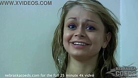 Petite model, wanna star in your first naked video?