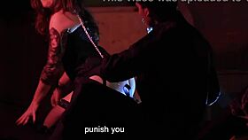 Witch seduces horny hunter.