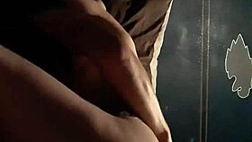 Blonde petite 18+ reaching orgasm homemade