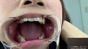 Teeth Fetish Exploration with Unique Saliva Play Today